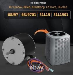 Moteur de ventilateur de condenseur Orsong, modèle 68J97. Moteur de 1/6 HP fabriqué par Orsong.