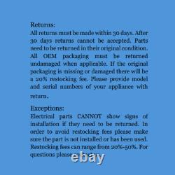 Moteur de ventilateur de condenseur Packard 40265 1/6 HP 208-230V