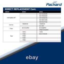 Moteur de ventilateur de condenseur Packard 42-Frame multi-compatibilité 1/4-1/6 HP 1075 tr/min 208-230 V 60 Hz