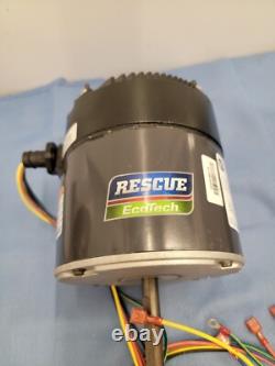 Moteur de ventilateur de condenseur Rescue EcoTech. Modèle M055PWLKZ-2338, 1/3 CV 208-230 V