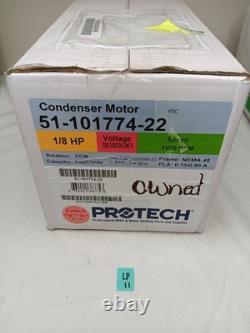 Moteur de ventilateur de condenseur Rheem 51-101774-22 1/8 HP 5KCP39BGAG14AS RPM 1075