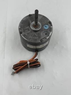 Moteur de ventilateur de condenseur Rheem 51-21853-07 1/5 HP 5KCP39DGR367S RPM 1075 utilisé #99G