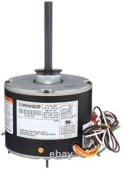 Moteur de ventilateur de condenseur TRADEPRO TP-C25-1SP2, moteur de 1/4 HP, 208/230 volts, 1,4 ampères