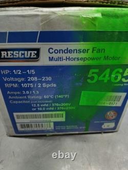 Moteur de ventilateur de condenseur US Motors K55HXWDK-405 5465 =Nouveau stock ancien=