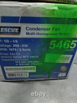 Moteur de ventilateur de condenseur US Motors K55HXWDK-405 5465 =Nouveau stock ancien=