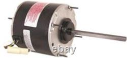 Moteur de ventilateur de condenseur à 1 vitesse, 1/4 HP, 208/230V Efficacité pour systèmes CVC