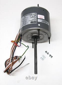 Moteur de ventilateur de condenseur de climatiseur AC 1/2 HP 1075 tr/min 230 volts pour Fasco D7907
