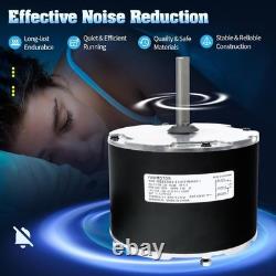 Moteur de ventilateur de condenseur de remplacement 1/4 HP 830 RPM compatible avec les systèmes Goodman