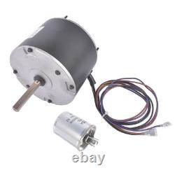 Moteur de ventilateur de condenseur de remplacement 1/8 HP 825RPM argent pour unités American Standard