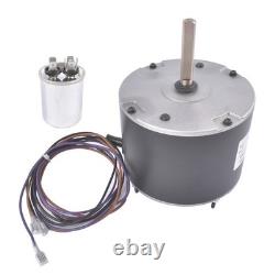 Moteur de ventilateur de condenseur de remplacement 1/8 HP 825RPM argent pour unités American Standard