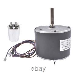 Moteur de ventilateur de condenseur de remplacement 1/8 HP 825RPM argent pour unités American Standard