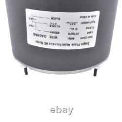 Moteur de ventilateur de condenseur de remplacement 1/8 HP 825RPM argent pour unités American Standard
