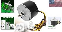 Moteur de ventilateur de condenseur durable 1/4 Hp 1100 RPM compatible avec Carrier et Dayton