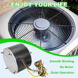 Moteur de ventilateur de condenseur durable 1/4 Hp 1100 RPM compatible avec Carrier et Dayton