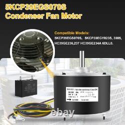 Moteur de ventilateur de condenseur puissant 1/4hp 5KCP39EGS070S, compatible avec plusieurs unités