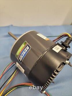 Moteur de ventilateur du condenseur Rescue EcoTech. Modèle M055PWLKZ-2338, 1/3 HP 208-230 V