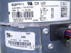 Moteur du ventilateur de condenseur Genteq ECM 142R 5SME39HLHE243 1/3HP 230V 820RPM 100016-03