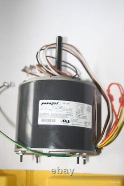 Moteur électrique S81-281 Ventilateur de condenseur 208-230V, 1 Ph, 1075 tr/min, 4 axe, 1,7 A