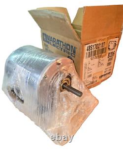 NOUVEAU. Marathon B206, 48S17D2107, S87-873, Moteur de ventilateur de condenseur, 1/4 Hp, Cadre 48Z