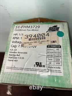 Nouveau Source 1 S1-fhm3729 Moteur de Ventilateur de Condenseur S4