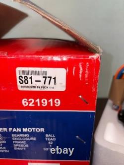 Nouveau choix de partenaires 621919 Moteur de ventilateur de condenseur. S4