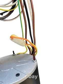 ROSTOCK Moteur de ventilateur de condenseur A/C 1/3 HP 230V 825 RPM C Avec CCW ARBRE 1/2 UL APPROUVÉ