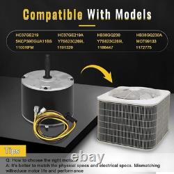 Remplacement du moteur de ventilateur de condenseur 5KCP39DGY543S 1/5HP 1100RPM 208 230V LIVRAISON GRATUITE